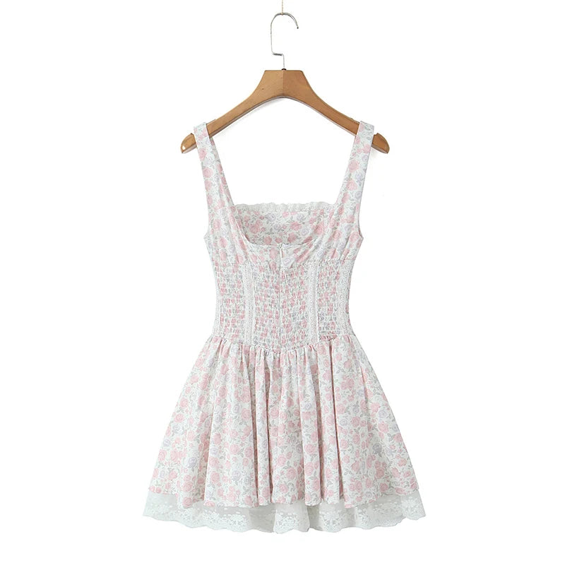 Blush Garden Corset Dress