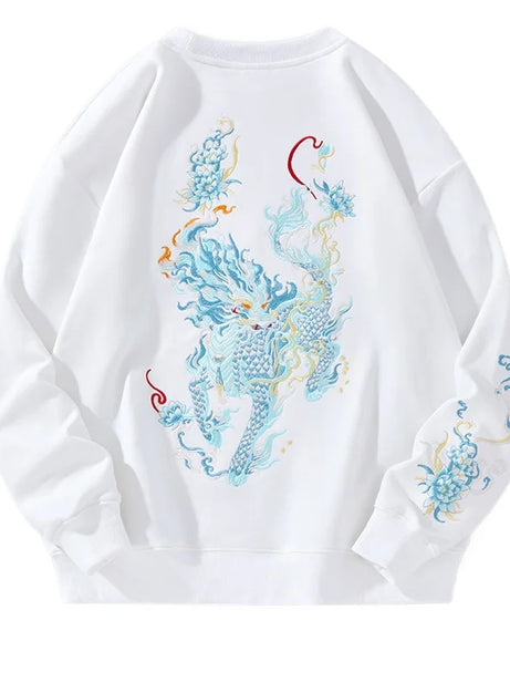 Mythic Beast Embroidered Hoodie