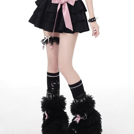 Midnight Doll Tiered Skirt
