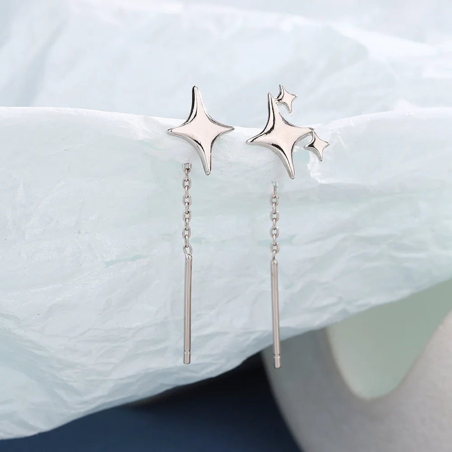 Starlight Bar Drop Earrings