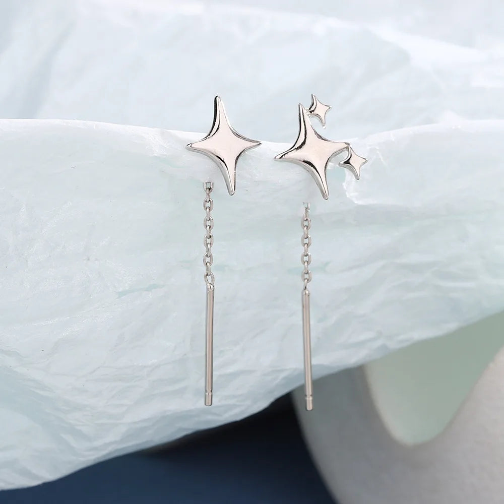 Starlight Bar Drop Earrings