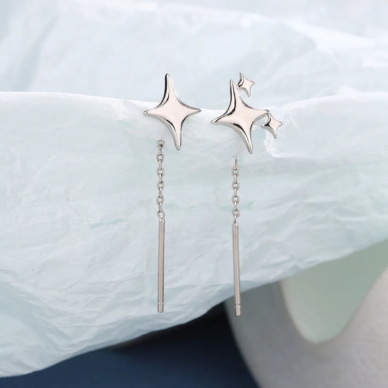 Starlight Bar Drop Earrings
