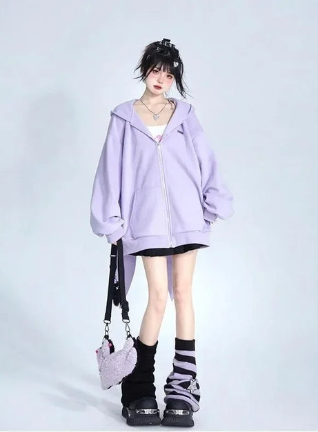 Bunny Ear Oversized Hoodie