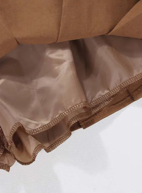 Utility-Minirock mit Gürtel