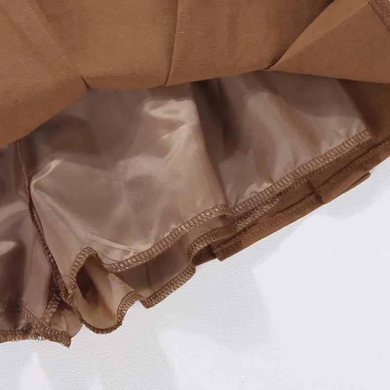 Utility Belted Mini Skirt