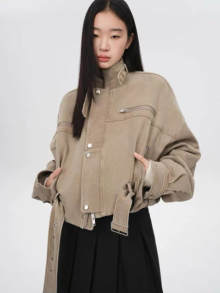 Streetcore Buckle-Up Oversized Jacket
