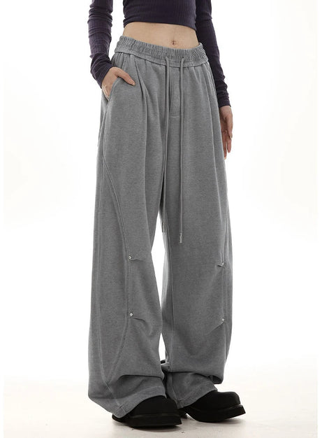 Oversized Drawstring Lounge Pants
