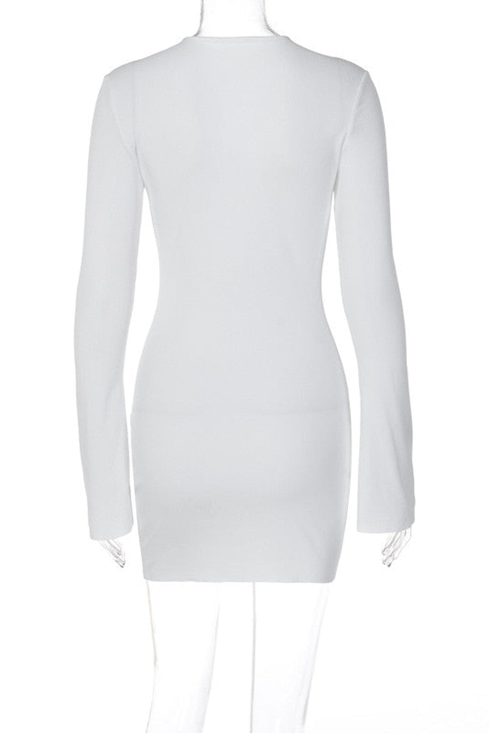 Y2k Baddie Bandage Black Mini Dress