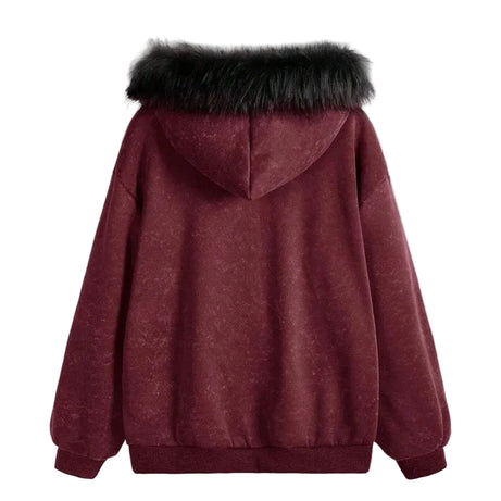 Fallen Grace Cross Zip Hoodie