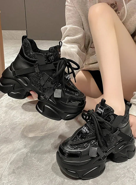 Glitter Tank Sneakers