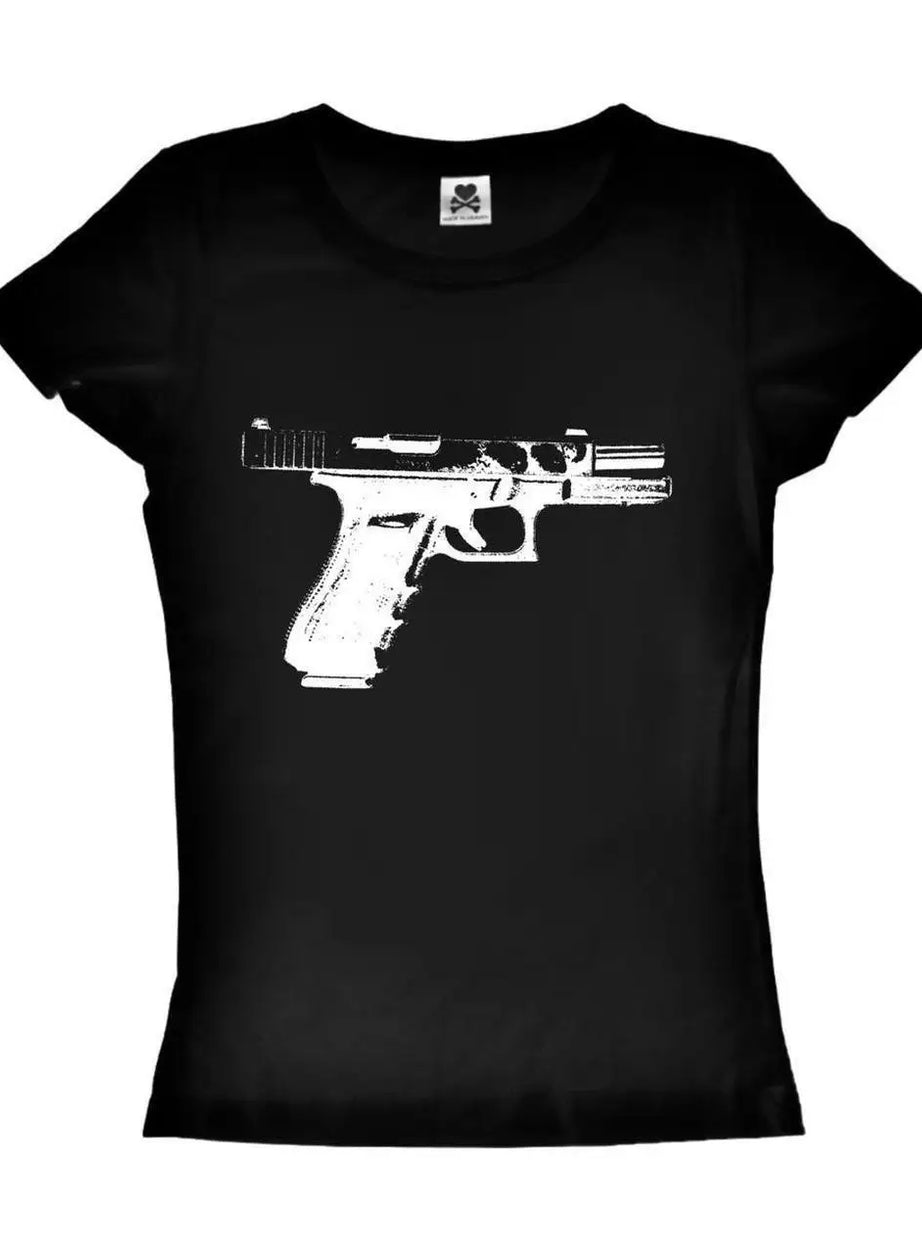 Armed Aesthetic Fitted T-Shirt