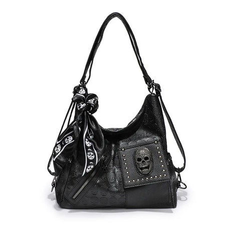Bone Rebel Skull Shoulder Bag