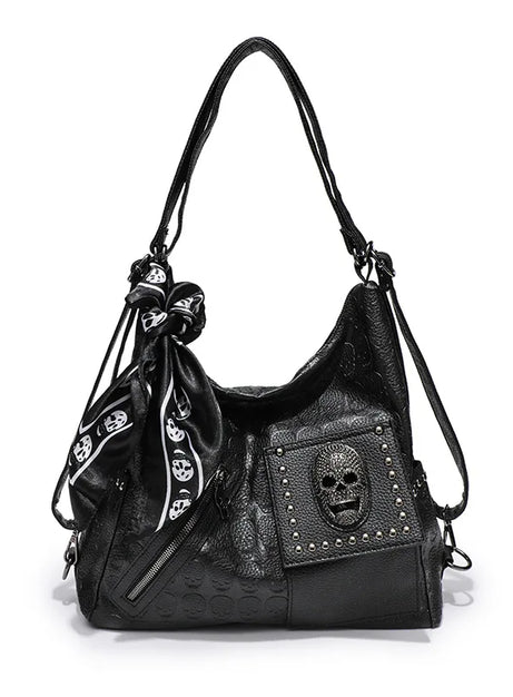 Bone Rebel Skull Shoulder Bag