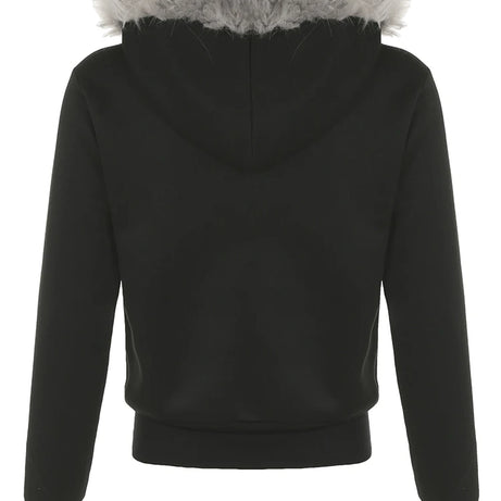 Stardust Glow Fur Hoodie