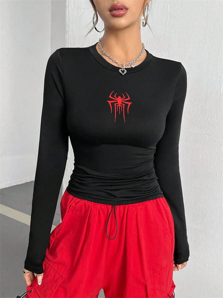 Webbed Energy Long Sleeve Top