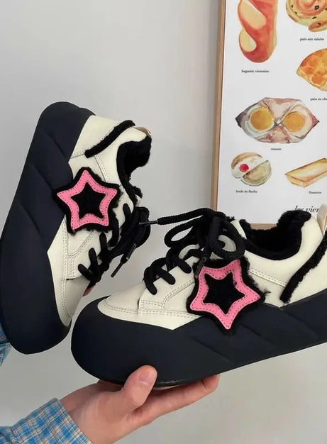 Cosmic Charm Platform Sneakers