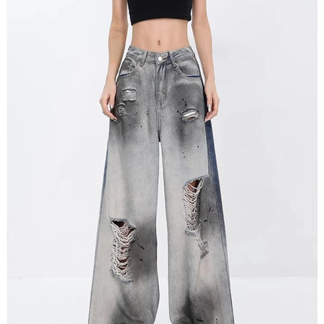 Ashen Ruin Distressed Jeans