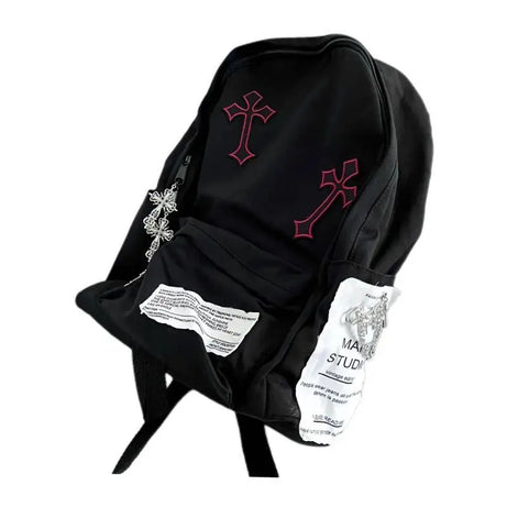 Crimson Cross Gothic Backpack