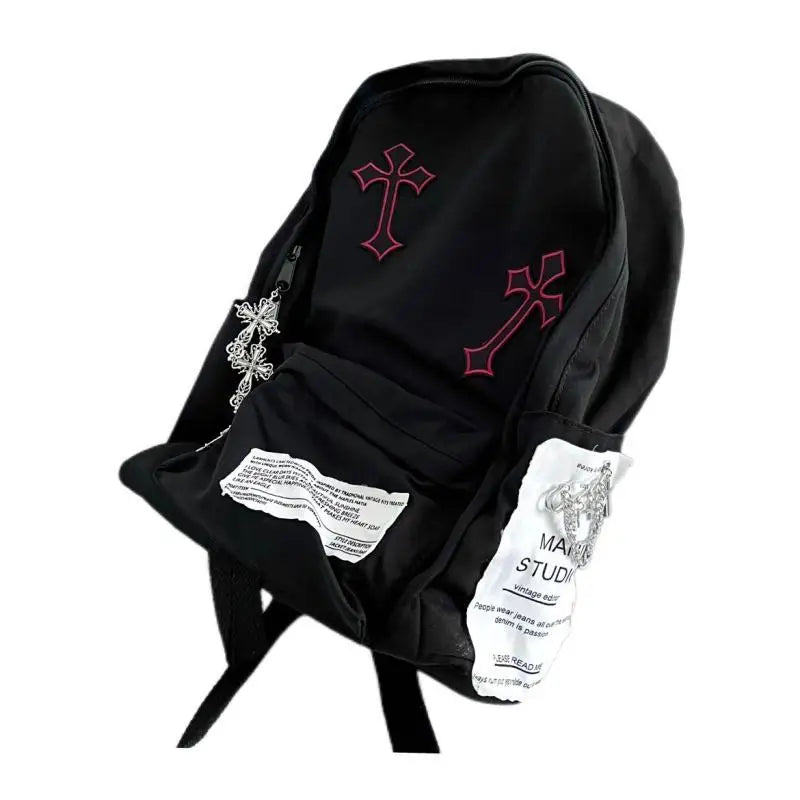 Crimson Cross Gothic Backpack