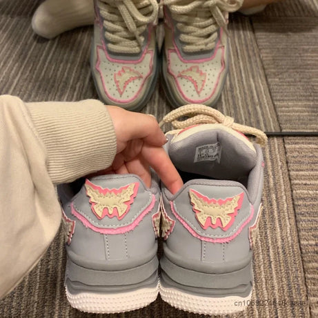 Pastel Thunder Bolt Sneakers