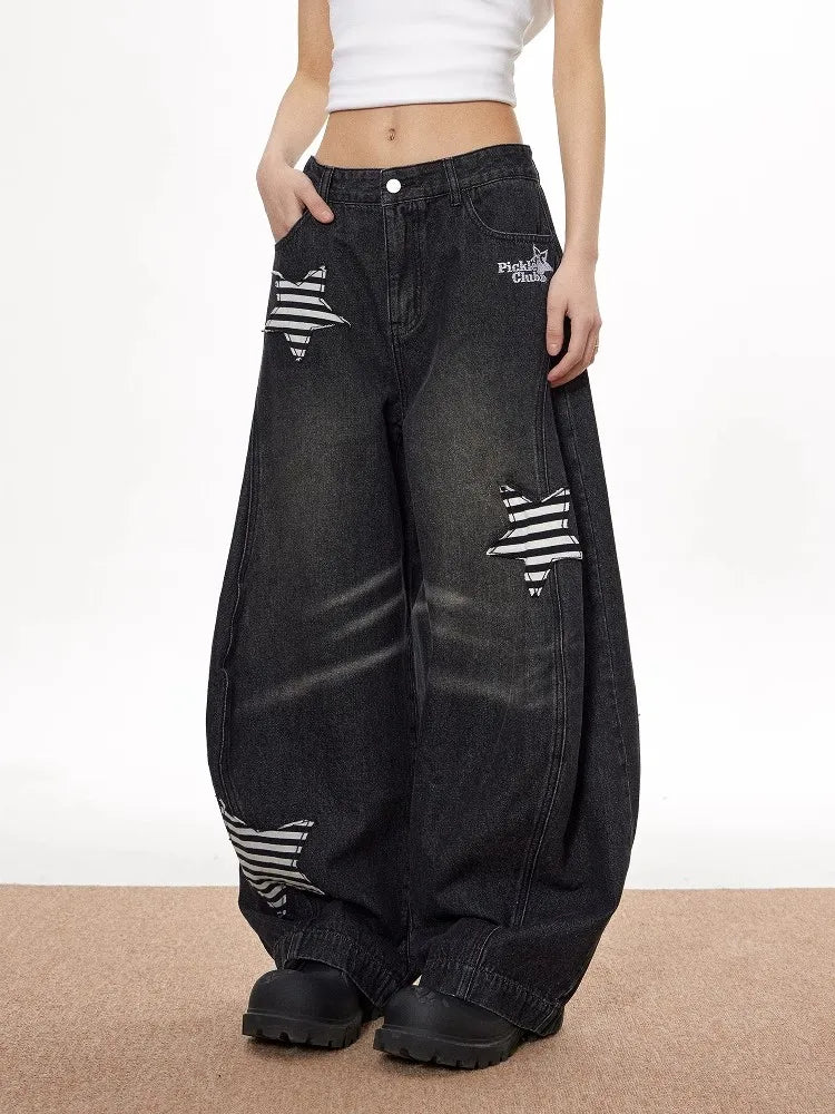 Cosmic Punk Panel Jeans