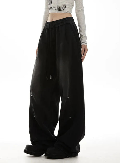 Oversized Drawstring Lounge Pants