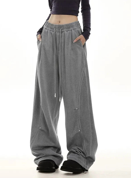 Oversized Drawstring Lounge Pants