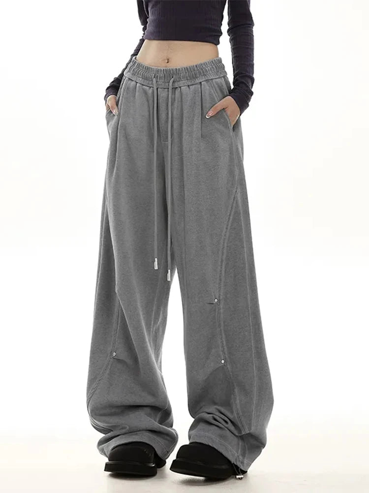 Oversized Drawstring Lounge Pants