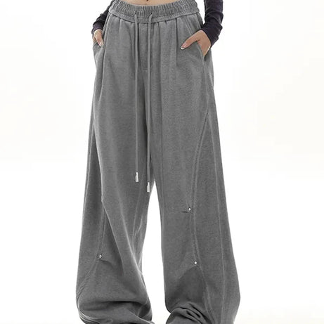 Oversized Drawstring Lounge Pants