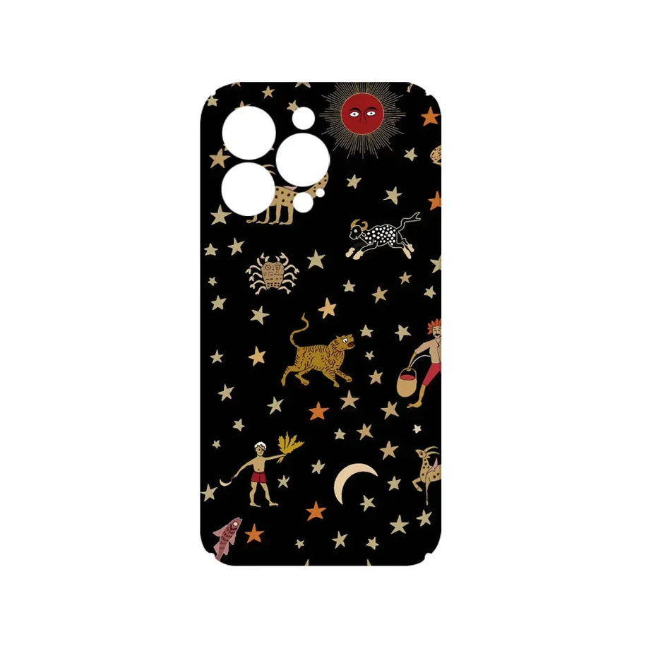 Zodiac Star Pattern iPhone Case