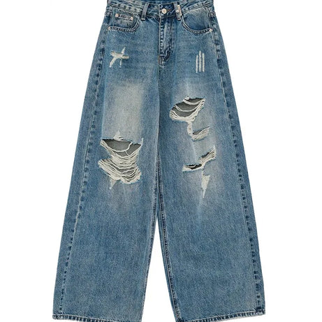 American Retro Ripped  Jeans