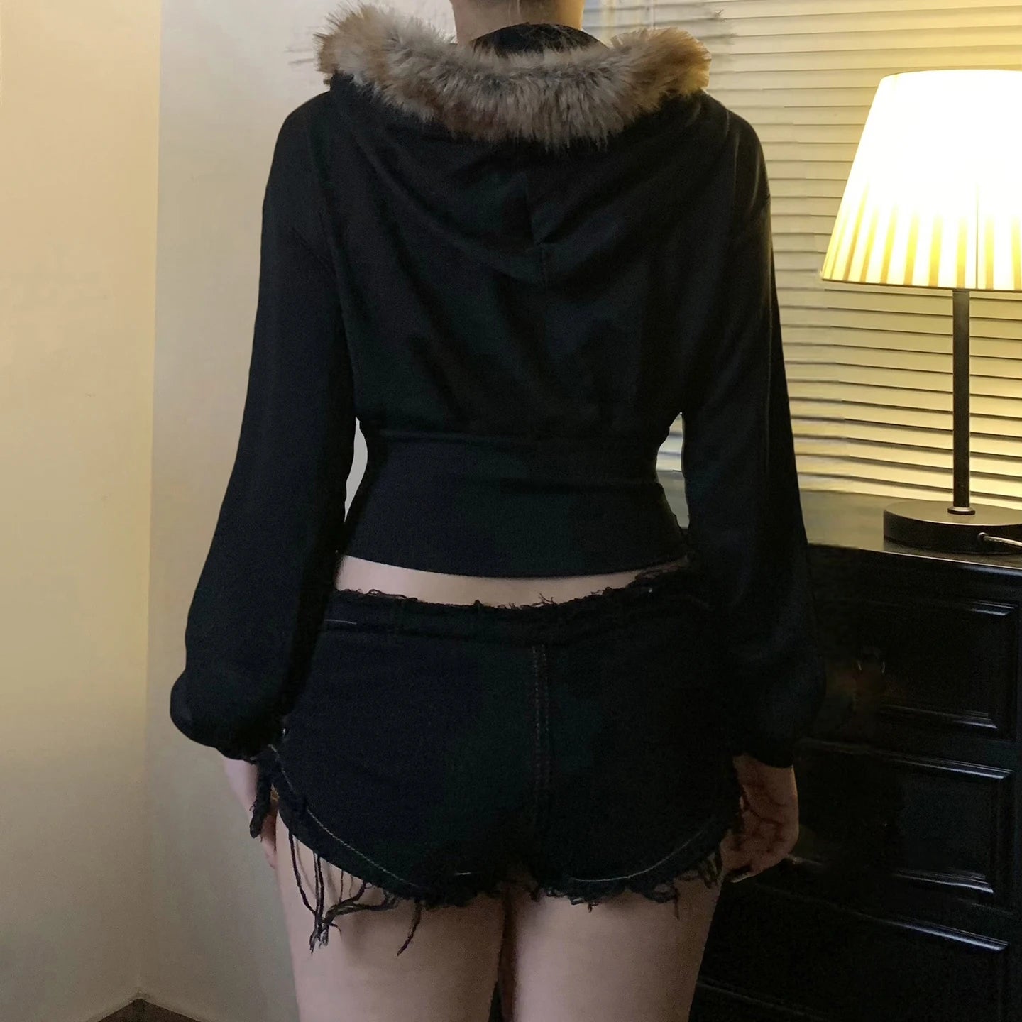 Glam Curse Corset Hoodie