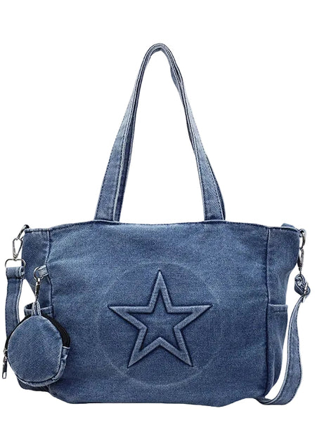 Blue Nova Star Shoulder Bag