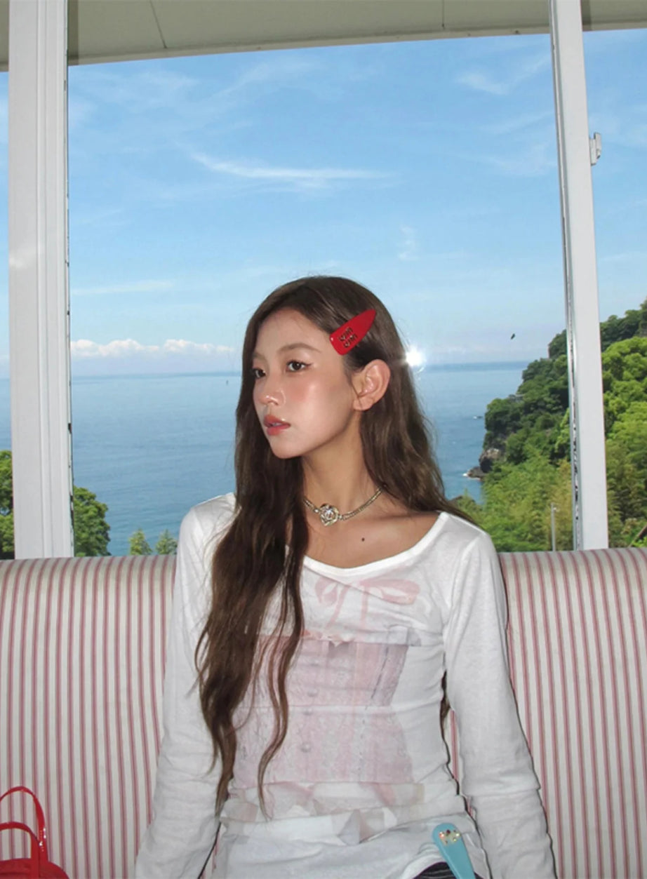 Drömmande Corset Illusion Off-Soulder Topp