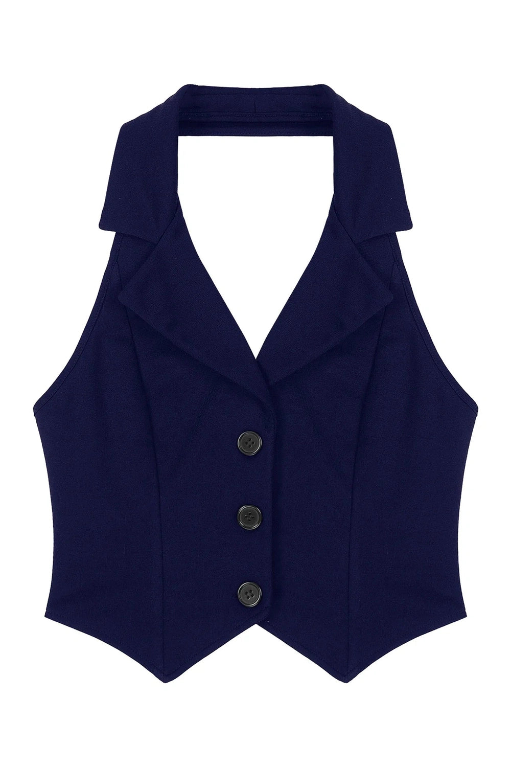 Y2k Women's Vests Halter Neck V-Neck Office Ladies Crop Tops Formal Elegant OL Waistcoat Suits Vest Business Work Wear Mujer