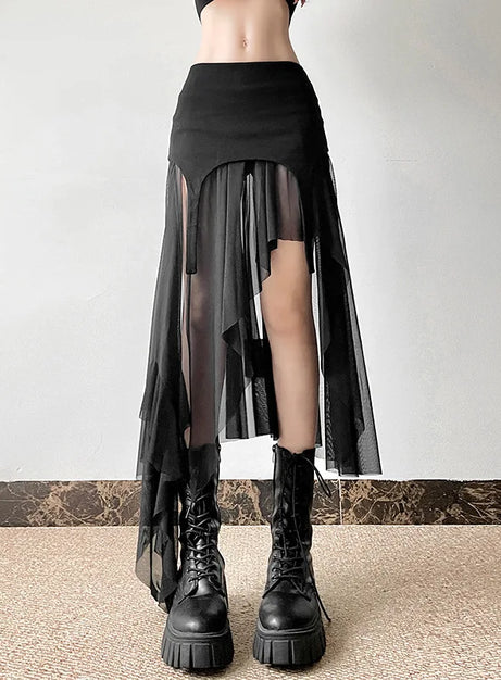 Twilight Shroud High-Low kjol