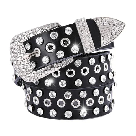 Crystal Clash Studded Belt