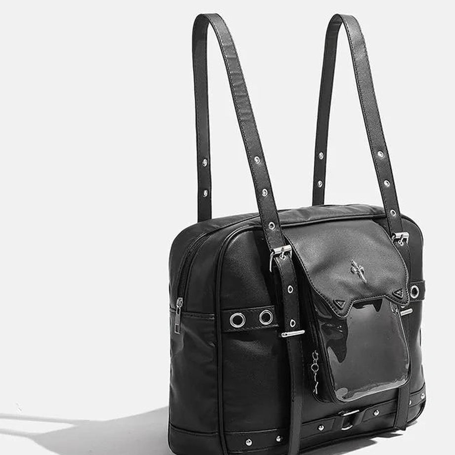 Dark Vortex Strapped Backpack