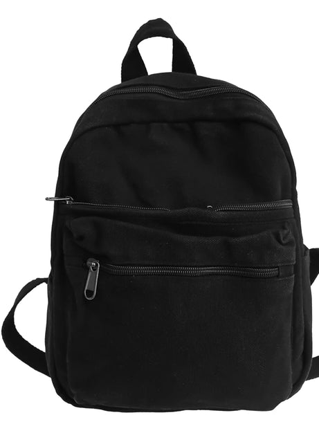 Lila Mini Canvas Ryggsäck