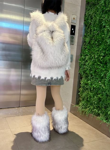 Fluffcore Beast Furry Backpack