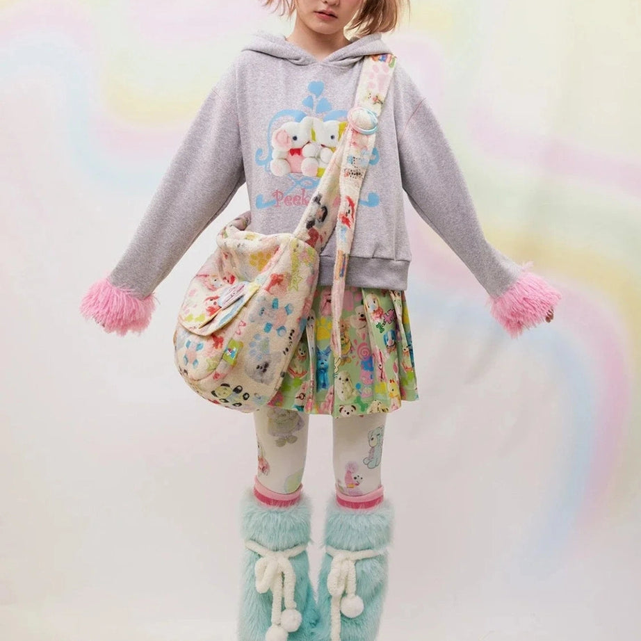 Y2k Whimsical Wonderland Plush Bag