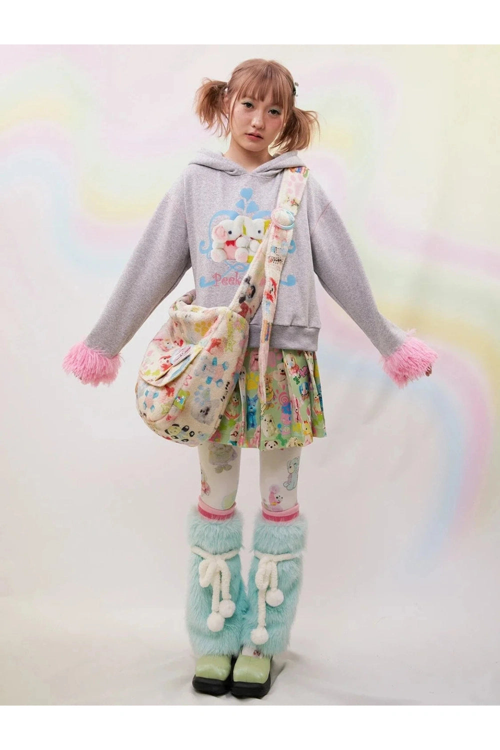 Y2k Whimsical Wonderland Plush Bag