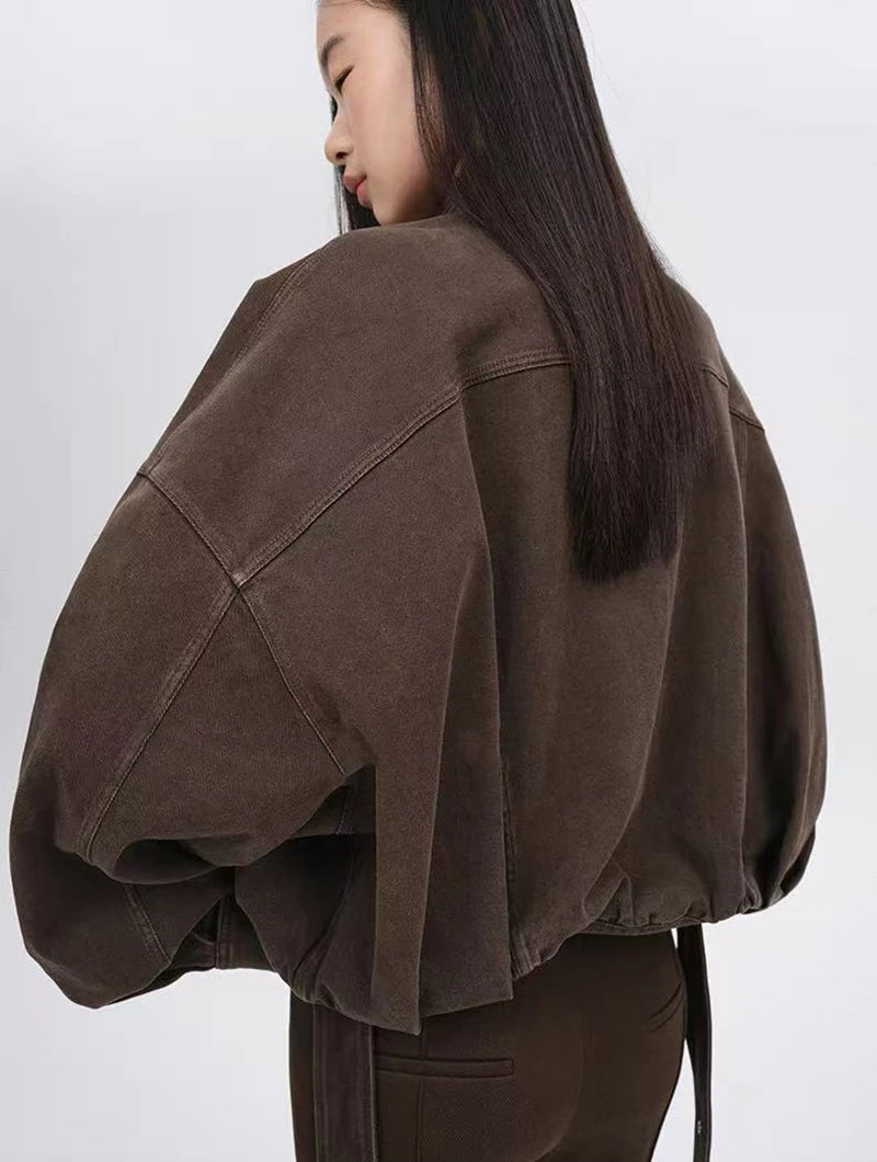 Streetcore Buckle-Up Oversized Jacket