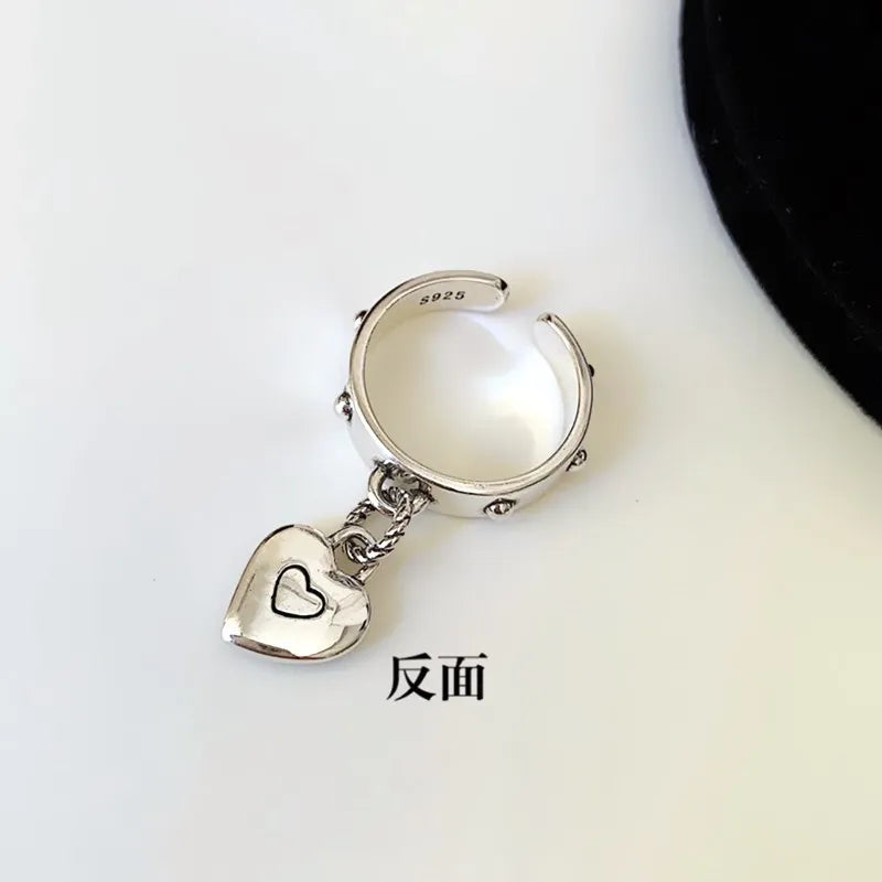 Rebel Heart Dangle Ring