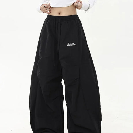 Neutral Oversized Parachute Pants