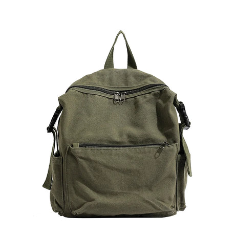 Dusty Plum Canvas Backpack