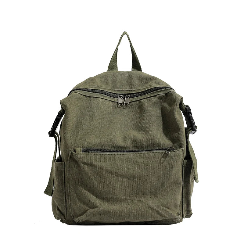 Dusty Plum Canvas Backpack