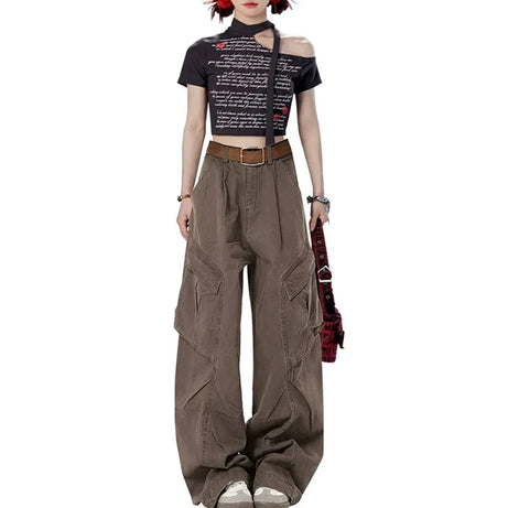 Retro Utility Cargo Pants