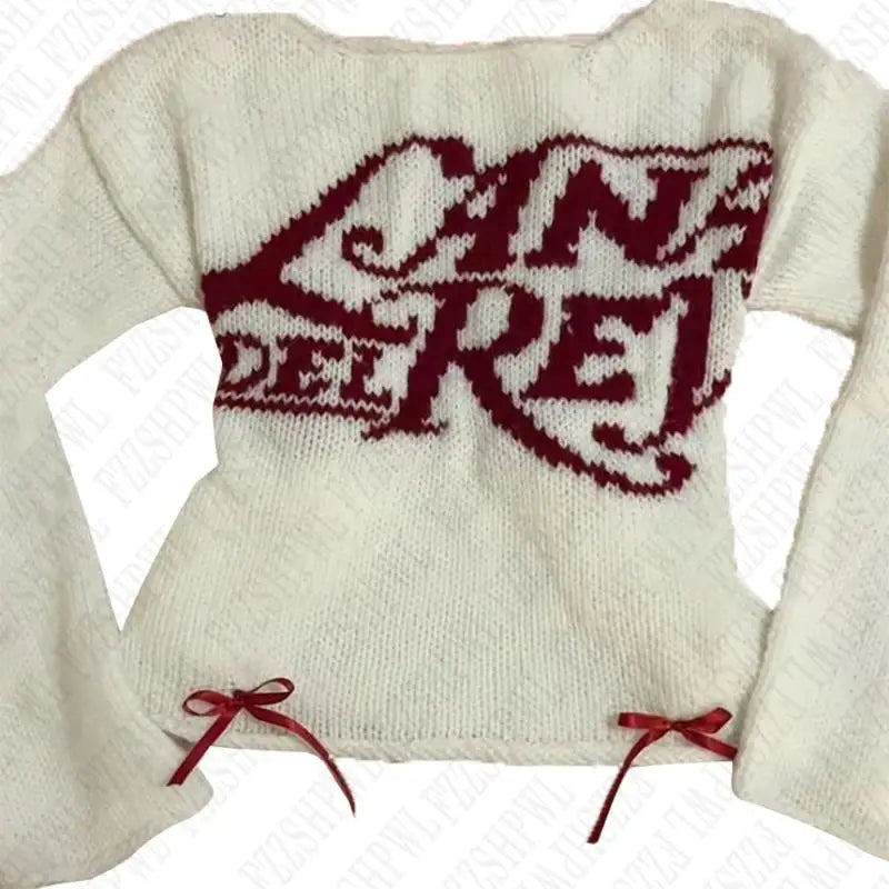 Vintage Logo Knit Sweater