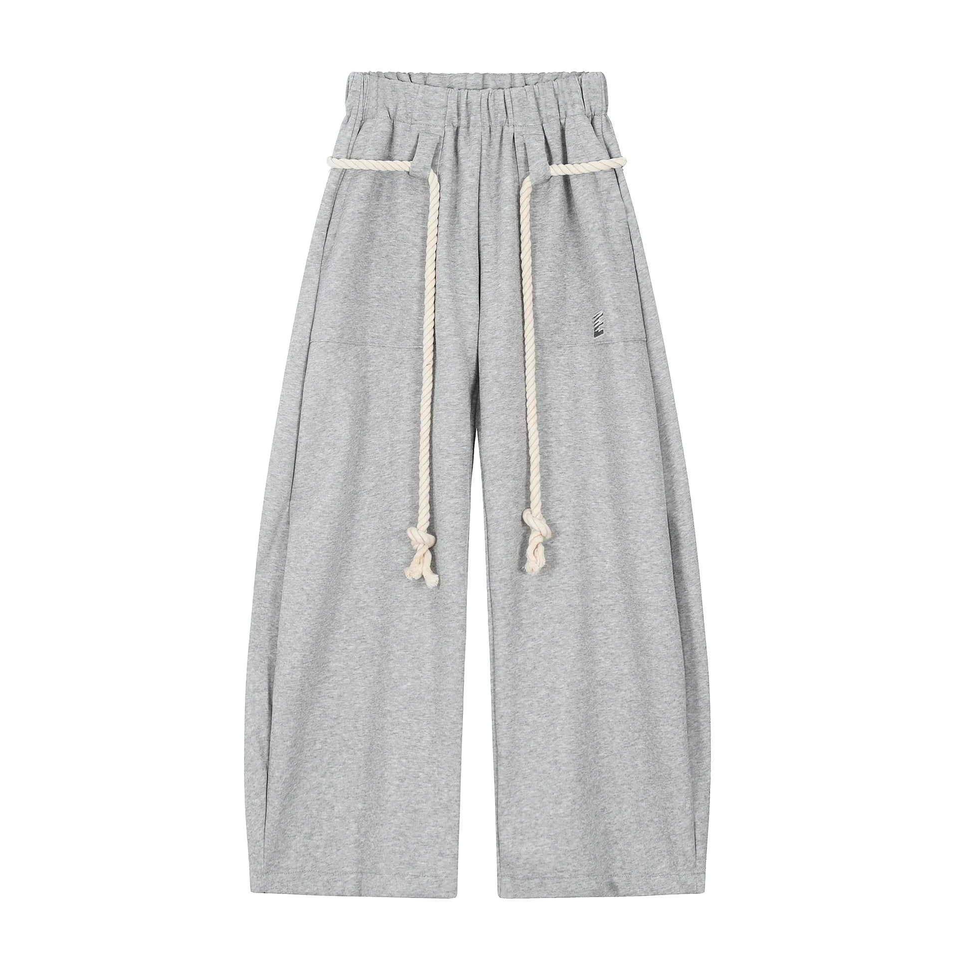 Retro Drawstring Wide Leg Lounge Pants